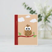 Schattige kleine boomgaard briefkaart (Staand voorkant)