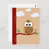 Schattige kleine boomgaard briefkaart (Voorkant / Achterkant)