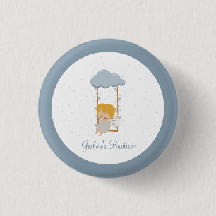 Schattige Kleine Engel Ronde Button 3,2 Cm