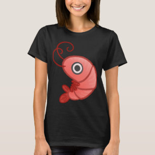 Schattige kleine garnalen t-shirt