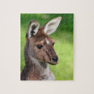 Schattige Kleine Kangoeroe Legpuzzel