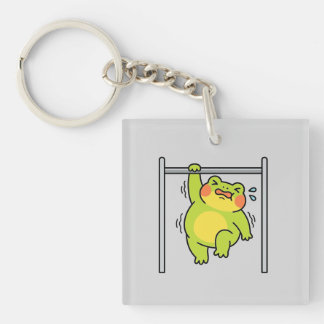 Schattige Kleine Kikker Sleutelhanger