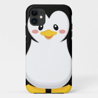 schattige kleine pinguïn cartoon iPhone 11 hoesje