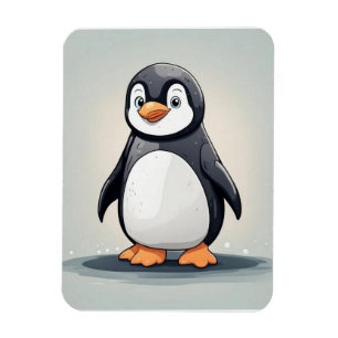 Schattige kleine pinguïn magneet