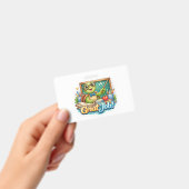 Schattige Kleine Schildpad Badge (Handheld)