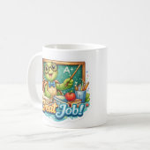 Schattige Kleine Schildpad Koffiemok (Voorkant links)