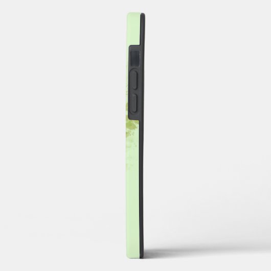 Schattige Kleine Waterverf Zwart Capped Chickadee Case-Mate iPhone Case (Achterkant / Links)