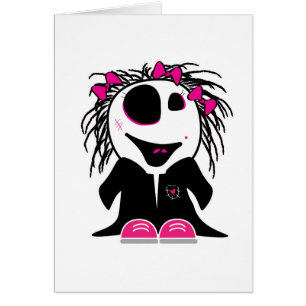 schattige kleine zombie giro