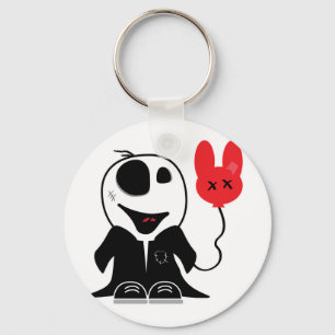 schattige kleine zombie sleutelhanger
