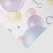 Schattige kleurrijk bellenpatroon tissuepapier (Detail)