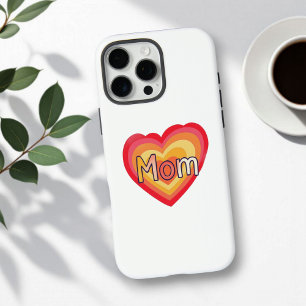 Schattige kleurrijk cadeau voor mama Moederdag iPhone 16 Pro Max Hoesje