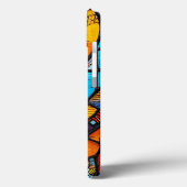 Schattige kleurrijk kattenglas Case-Mate iPhone case (Achterkant / Links)