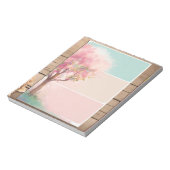 Schattige Kleurrijk Lichtroze Notitieblok (Gedraaid)