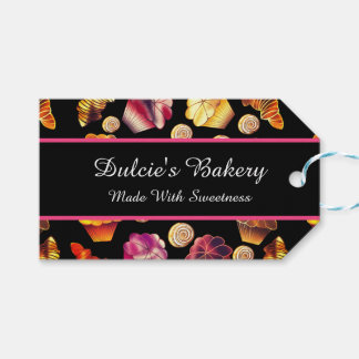 Schattige Kleurrijke Bakkerij, Chef, Catering, Ban Cadeaulabel