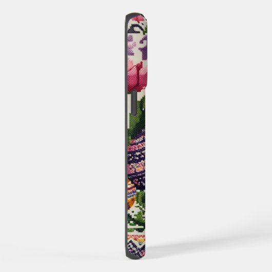 Schattige/Kleurrijke Lente/Paasbeurs Isle iPhone Hoesje (Rechterkant)