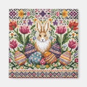 Schattige/Kleurrijke Lente/Paasbeurs Isle Magneet (Voorkant)