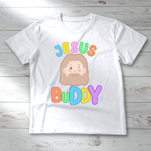 Schattige Kleurrijke Moderne Jezus Buddy Christeli