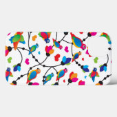 schattige, kleurrijke papegaaivogel Case-Mate iPhone case (Achterkant (horizontaal))