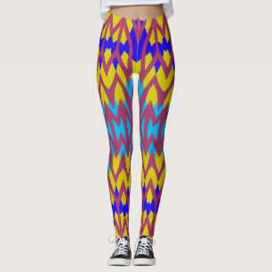 Schattige kleurrijke trendy "Ratti_Creative_Arts" Leggings