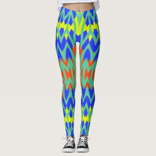 Schattige kleurrijke trendy "Ratti_Creative_Arts" Leggings
