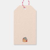 Schattige knuffel voor katten en honden - Meow & W Cadeaulabel (Achterkant)