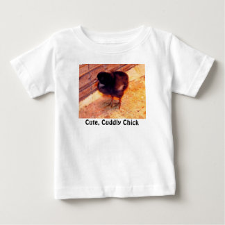 Schattige, Knuffelend Kuiken shirt (2)