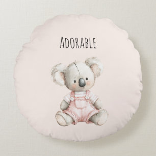 Schattige Koala Beer Dier Rond Kussen