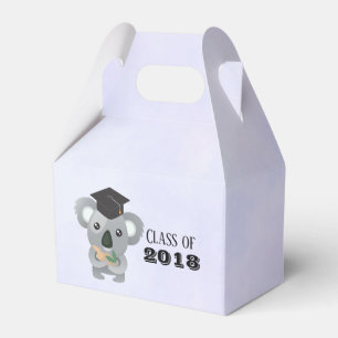 Schattige Koala Beer in Graduation Cap Klasse van Bedankdoosjes