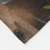 Schattige Koala Holding op Tree Fleece Blanket Deken (Hoek)