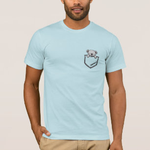 Schattige Koala in Zak Nieuwigheidscadeaus T-shirt