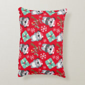 Schattige Koala Kerst Accent Kussen (Achterkant (Verticaal))