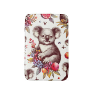 Schattige Koala Schilderen Naadloos Badmat