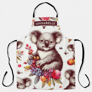  Schattige Koala Schilderen Naadloos Schort