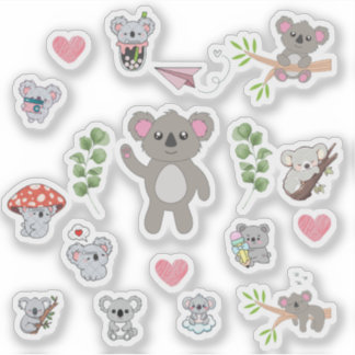 Schattige Koala Stickers