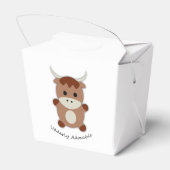 Schattige Koe Bedankdoosjes (Achterkant)