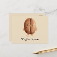 Schattige koffieboon