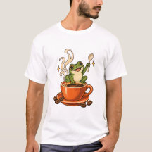 Schattige koffiekikker vintage espresso