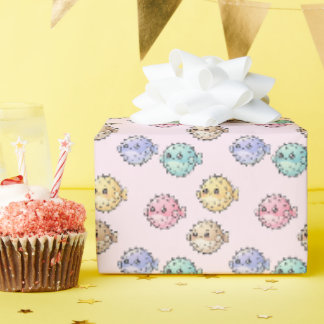 Schattige Kogelvis Cadeaupapier