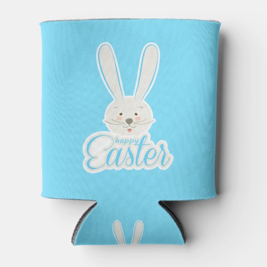 Schattige konijn Happy Easter Eggs Hunt Party Spri Blikjeskoeler (Voorkant)