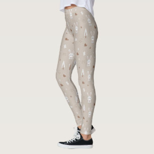 Schattige konijn Kinder Patroon Leggings