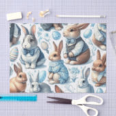 Schattige  Konijn Naadloos Tissuepapier (Craft)