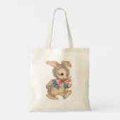Schattige Konijnenkonijn Custom Tote Bag (Achterkant)