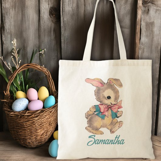 Schattige Konijnenkonijn Custom Tote Bag