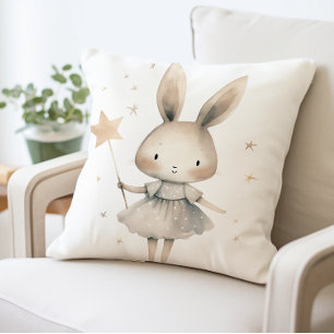 Schattige konijnkussen, Star Wand Rabbit Kussen