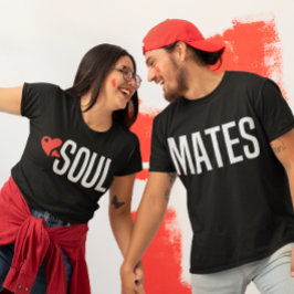 Schattige koppel matching, Pas getrouwd T-shirt