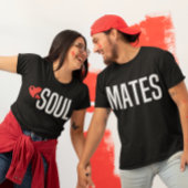 Schattige koppel matching, Pas getrouwd T-shirt