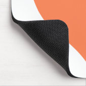 Schattige koraal hart muismat (Hoek)