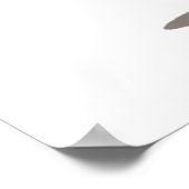 Schattige kraaktekening poster (Hoek)