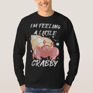 Schattige Krab Voelt Kribbig Rivierkreeft Zee dier T-shirt