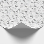 Schattige kunst Vaderdag Cadeaupapier (Hoek)